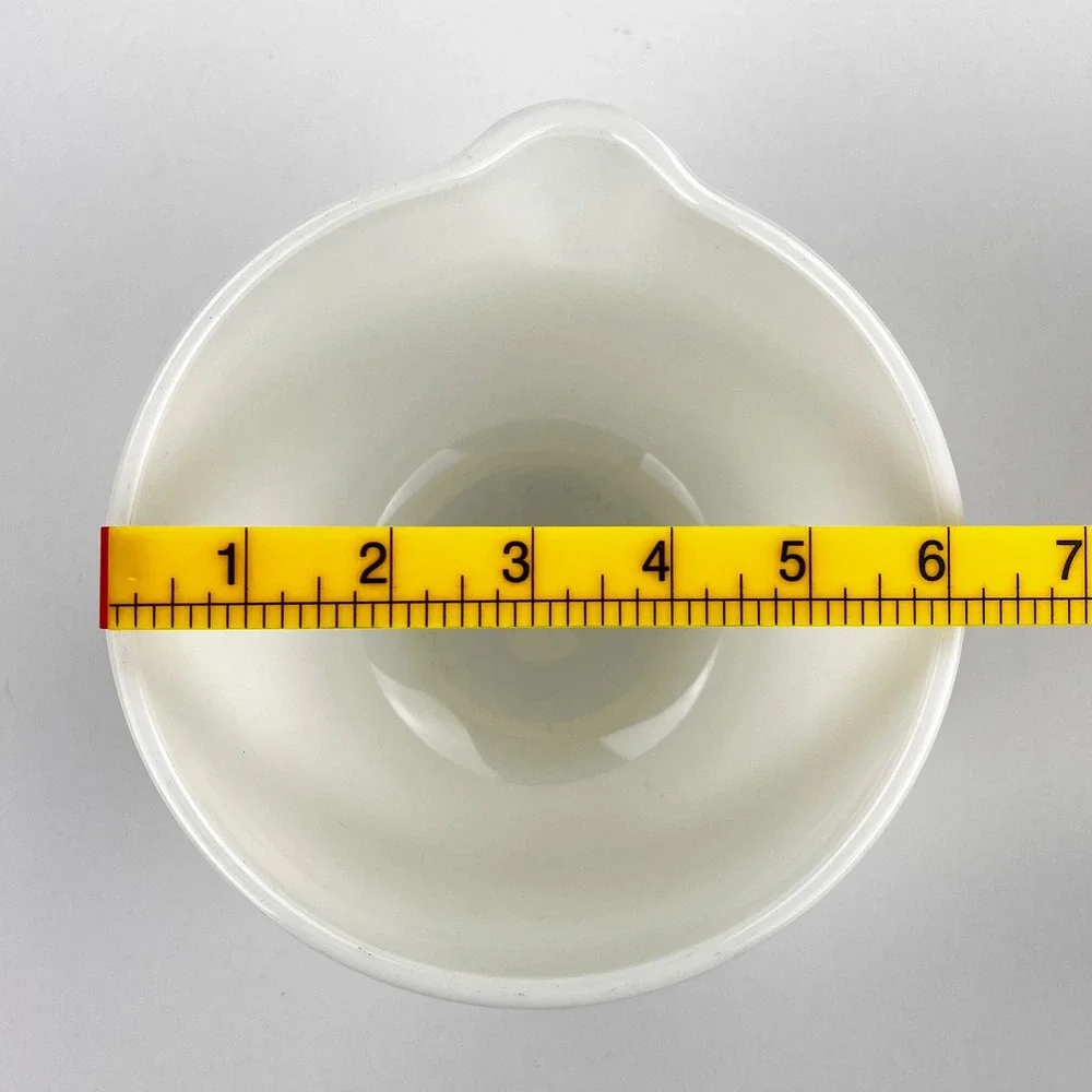 Vintage White‎ Milk Glass Mixing Bowl 6